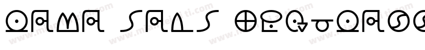 Lama Sans Regula字体转换